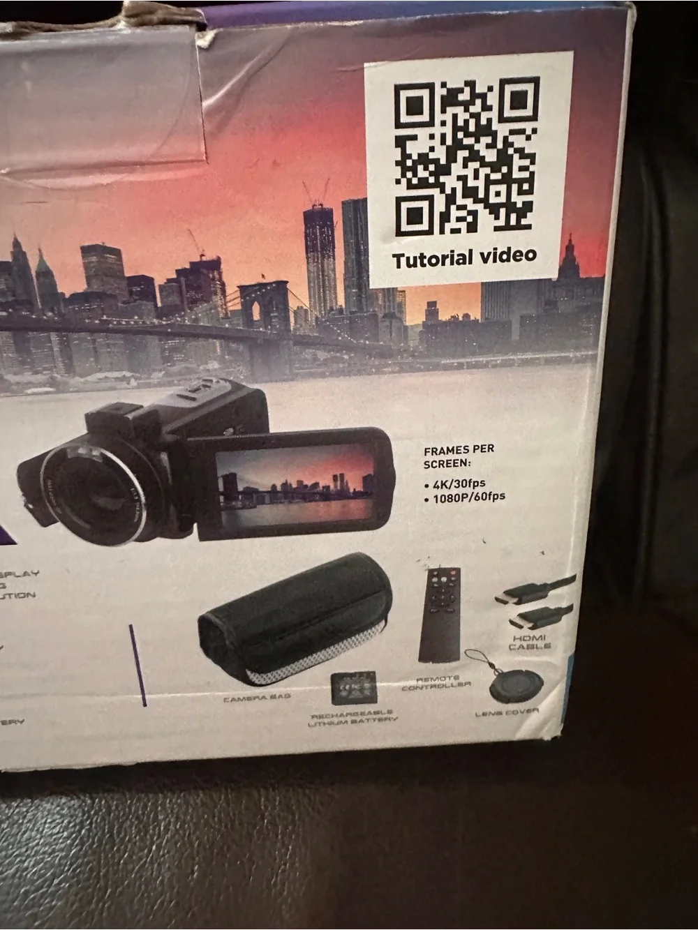 Vivitar 4K Digital Camcorder - Black